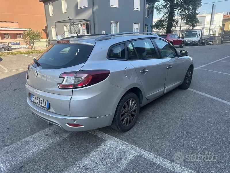 Usata Renault Mégane GrandTour GT 110 CV (80 kW) 2014 Grigio Station wagon