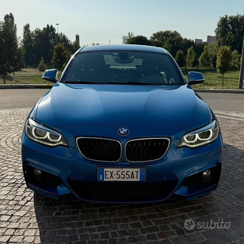 Usata BMW 225 M Sport 260 CV (191 kW) 2014 Blu Coupé