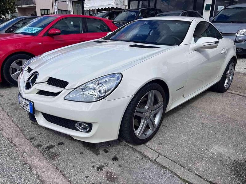 Usata Mercedes SLK200 184 CV (135 kW) 2010 Bianco Cabrio