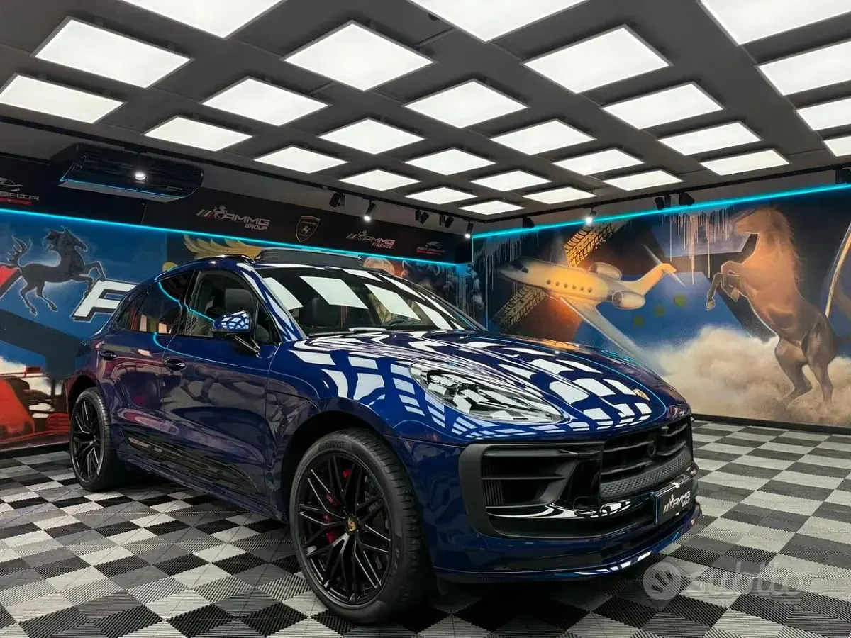 Usata Porsche Macan 441 CV (324 kW) 2022 Blu SUV