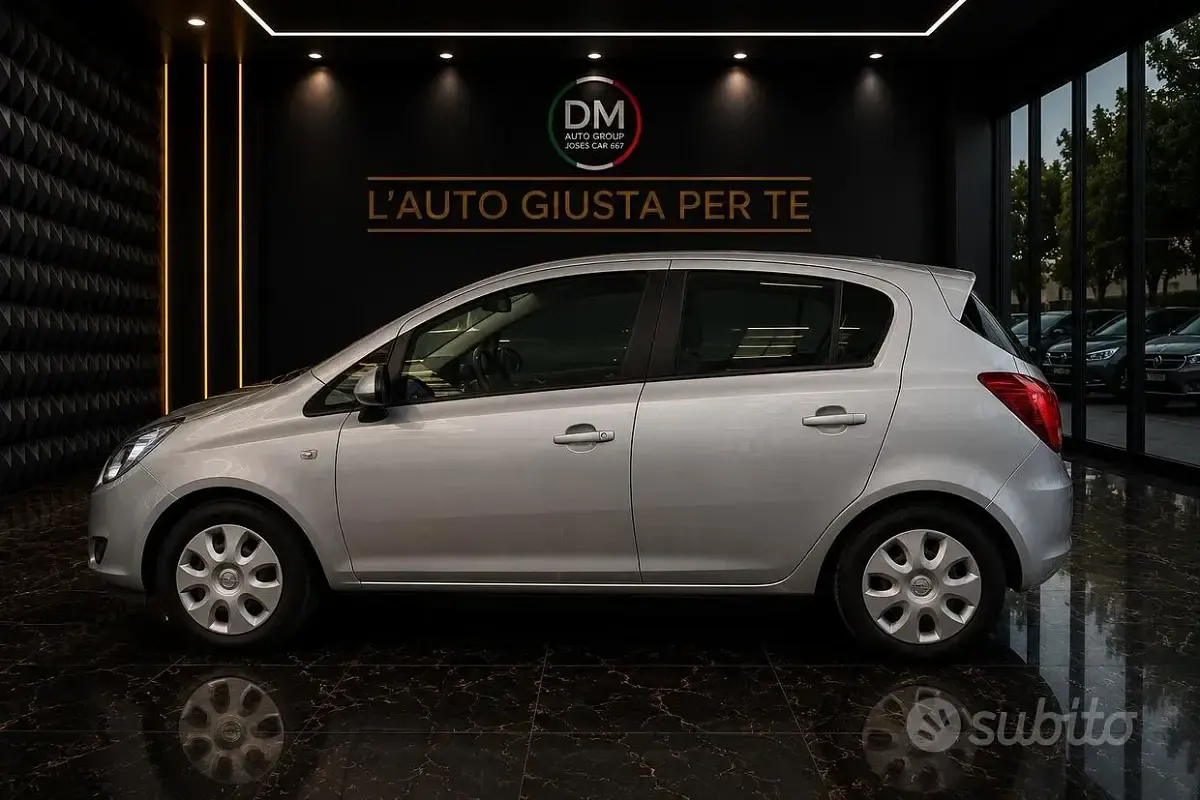 Usata Opel Corsa Edition 86 CV (63 kW) 2014 Grigio Utilitaria