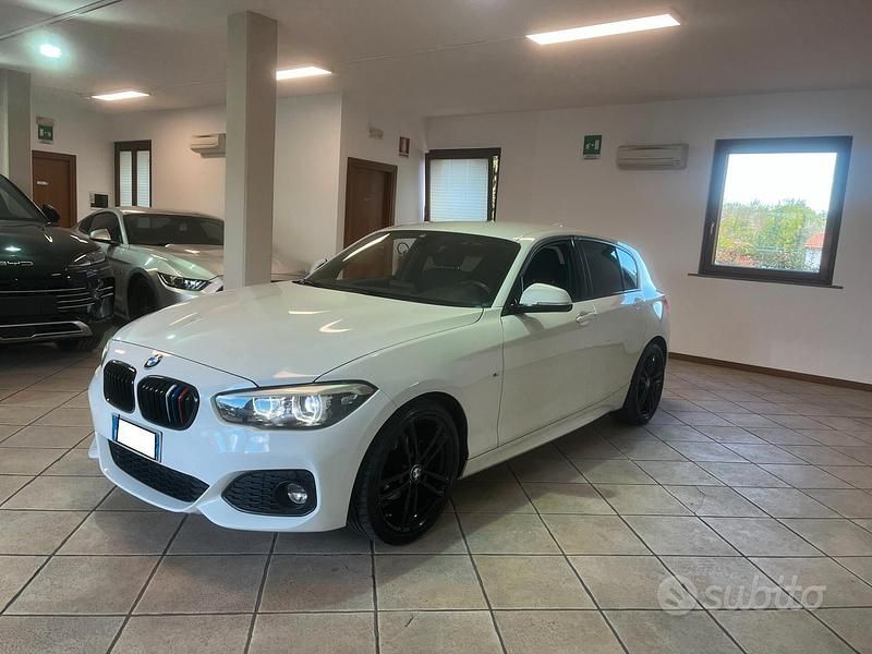 Begagnad BMW 114 M Sport 95 HK (69 kW) 2018 Vit Halvkombi