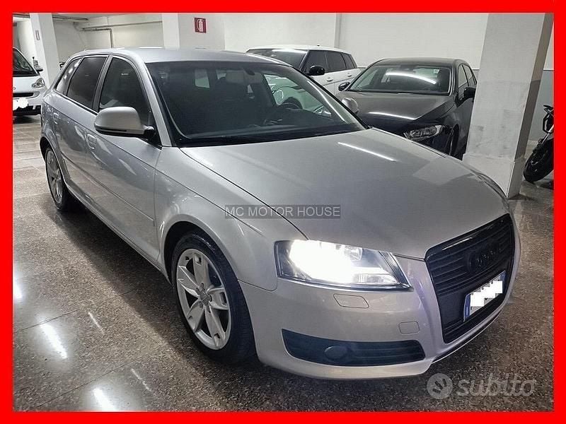 Usata Audi A3 140 CV (102 kW) 2009 Grigio Berlina