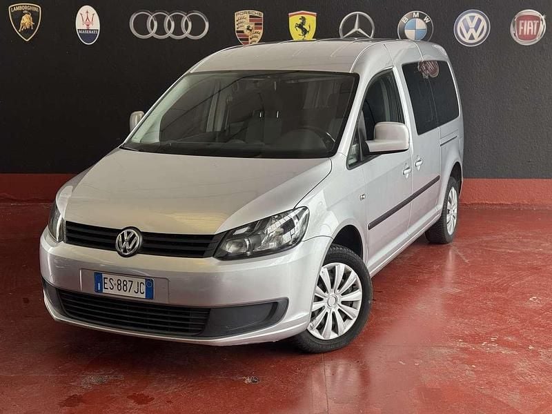Argento Usata 2013 VW Caddy Maxi Trendline Monovolume | 11.900 € (Cara) - Immagine 1/4