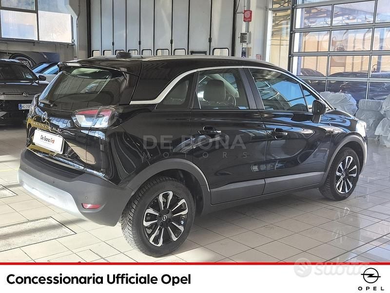 Usata Opel Crossland X Elegance 110 CV (80 kW) 2021 Nero SUV