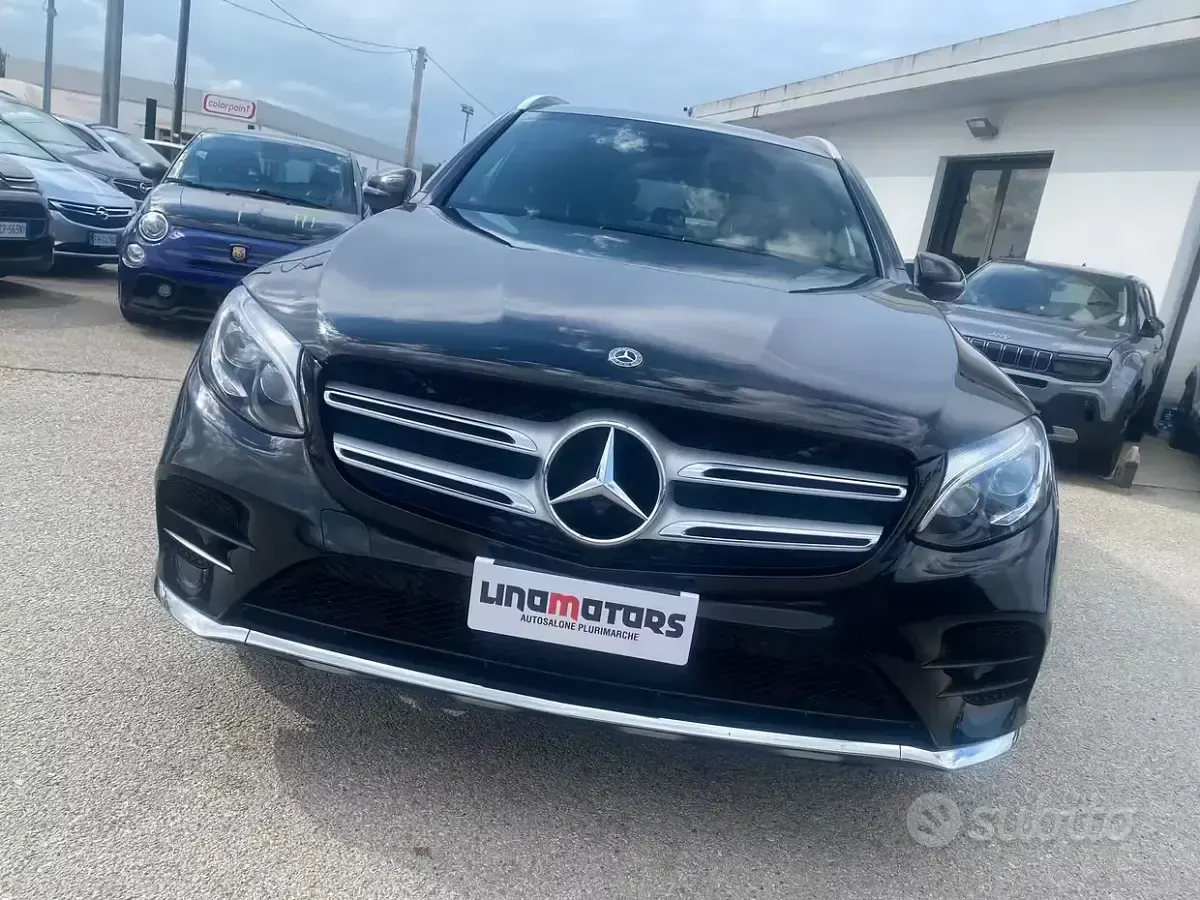 Usata Mercedes GLC250 Premium 204 CV (150 kW) 2017 Nero SUV