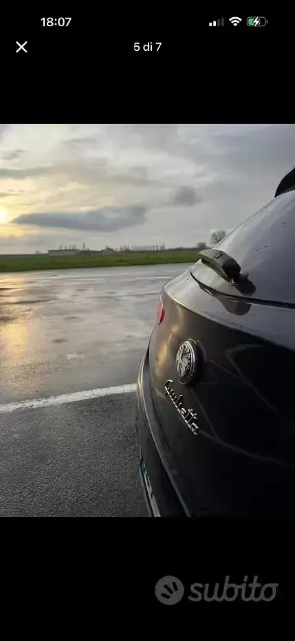 Usata Alfa Romeo Giulietta 170 CV (125 kW) 2013 Nero Utilitaria