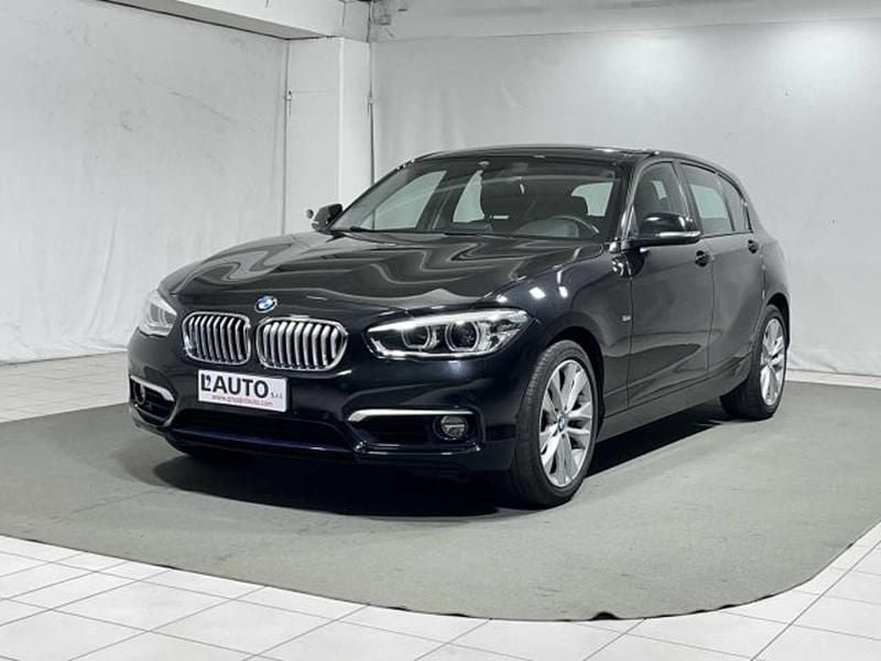 Usata BMW 118 Comfort Edition 150 CV (110 kW) 2017 Nero Utilitaria