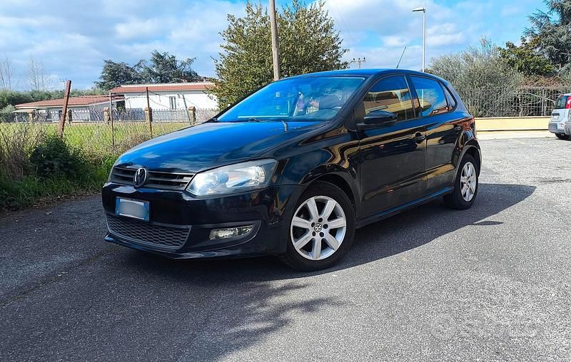 Usata VW Polo Comfortline 90 CV (66 kW) 2010 Nero Utilitaria