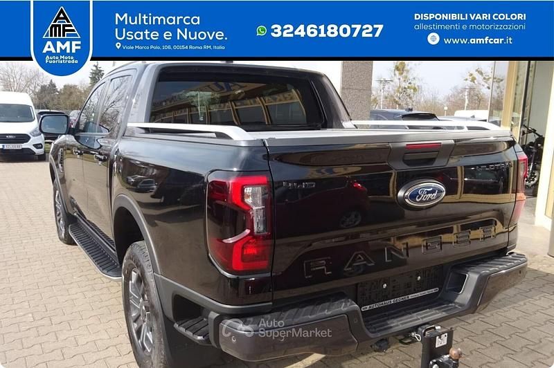 Usata Ford Ranger Wildtrack 205 CV (150 kW) 2024 Nero Pick-up