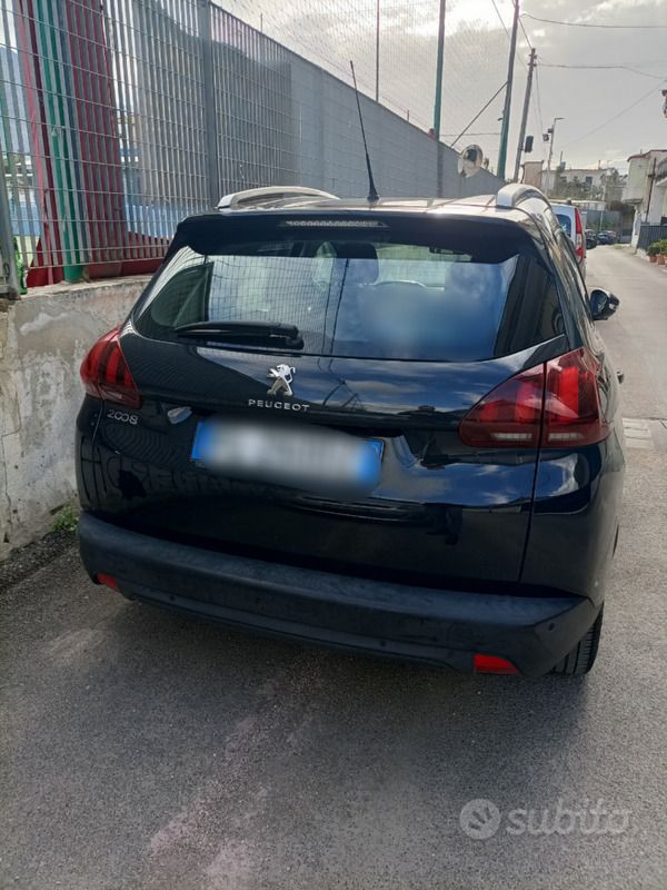 Usata Peugeot 2008 75 CV (55 kW) 2017 Blu SUV