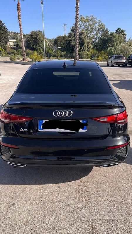 Usata Audi A3 S-Line 150 CV (110 kW) 2023 Nero Berlina