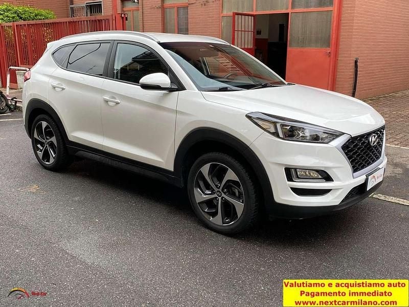 Usata Hyundai Tucson 132 CV (97 kW) 2019 Bianco SUV
