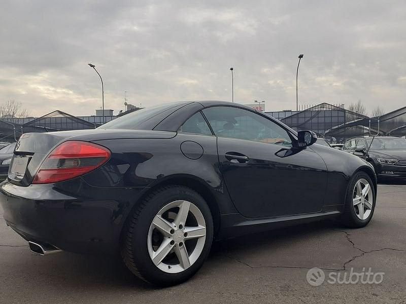 Usata Mercedes SLK200 184 CV (135 kW) 2009 Nero Cabrio
