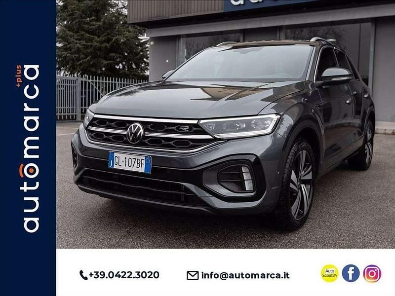 Usata VW T-Roc R-line 116 CV (85 kW) 2022 Grigio SUV