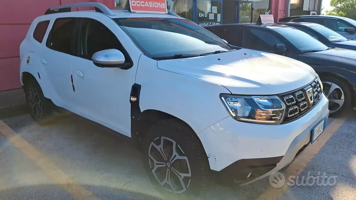 Usata Dacia Duster Prestige 114 CV (83 kW) 2018 Bianco SUV