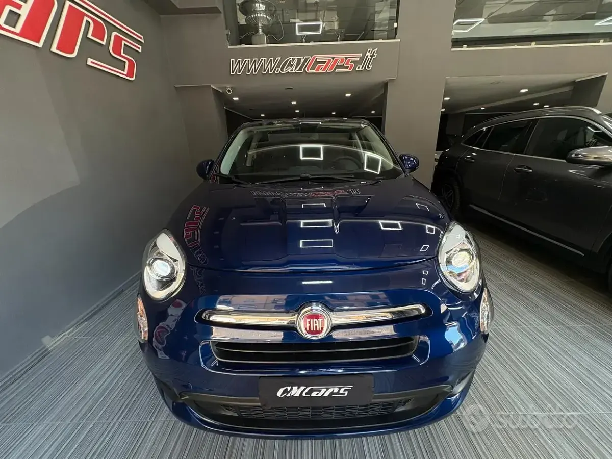 Usata Fiat 500X Lounge 140 CV (102 kW) 2016 Bluazzurro SUV