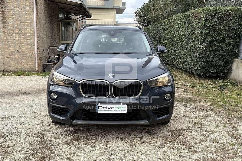 Usata BMW X1 Advantage 150 CV (110 kW) 2017 Blu SUV