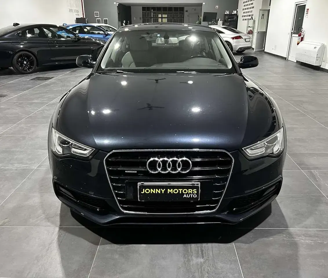 Usata Audi A5 S-Line 211 CV (155 kW) 2011 Blu/azzurro Coupé