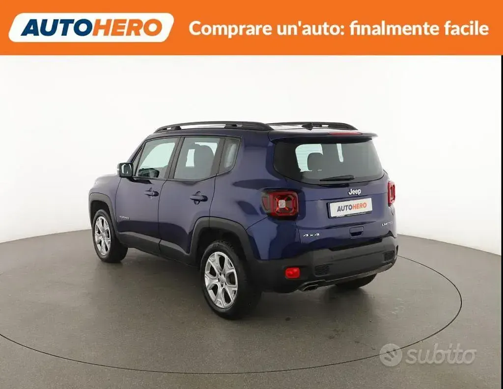 Usata Jeep Renegade Limited 140 CV (102 kW) 2020 Blu SUV