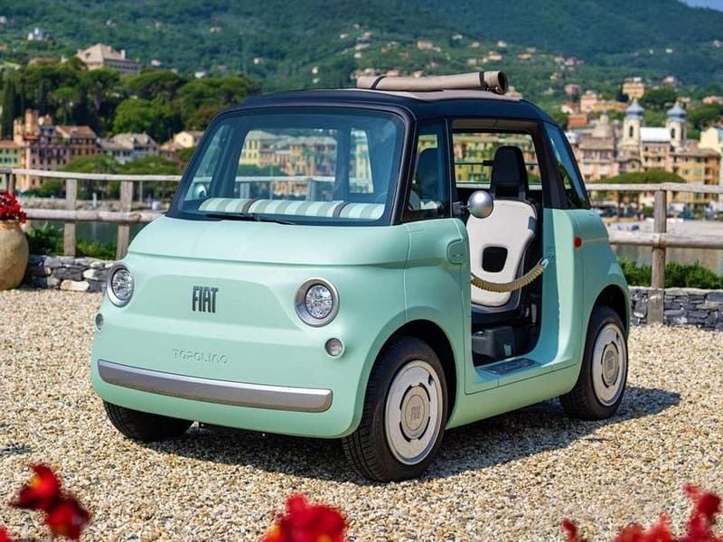 Nuova Fiat Topolino 2025 Verde vita Utilitaria