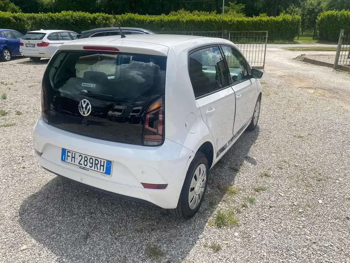 Usata VW up! 75 CV (55 kW) 2017 Bianco Utilitaria