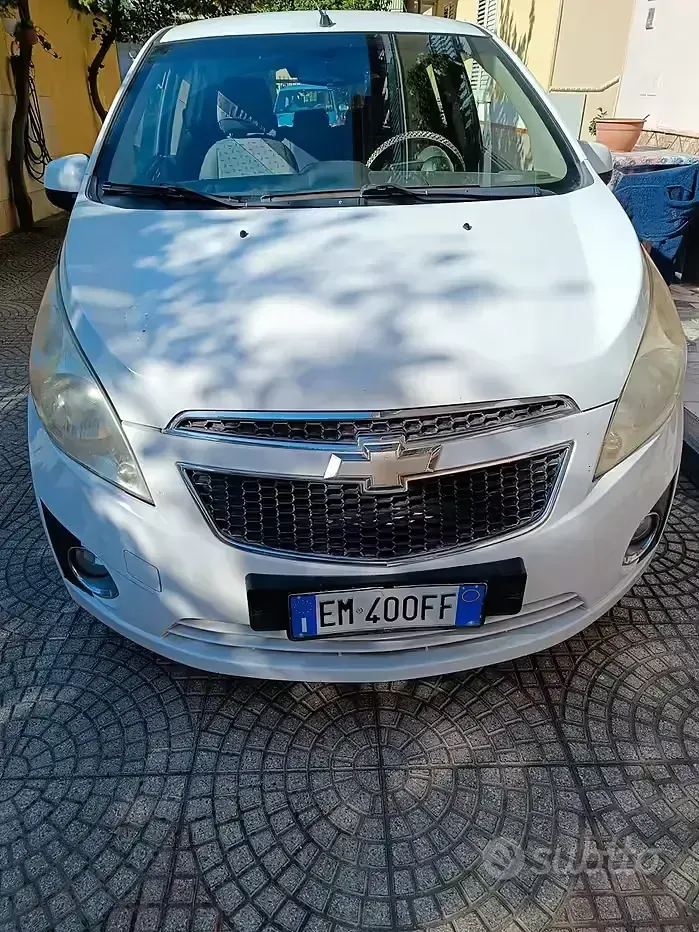 Usata Chevrolet Spark 68 CV (50 kW) 2012 Bianco Utilitaria