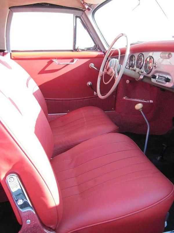 Usata Porsche 356 A 60 CV (44 kW) 1958 Argento Cabrio