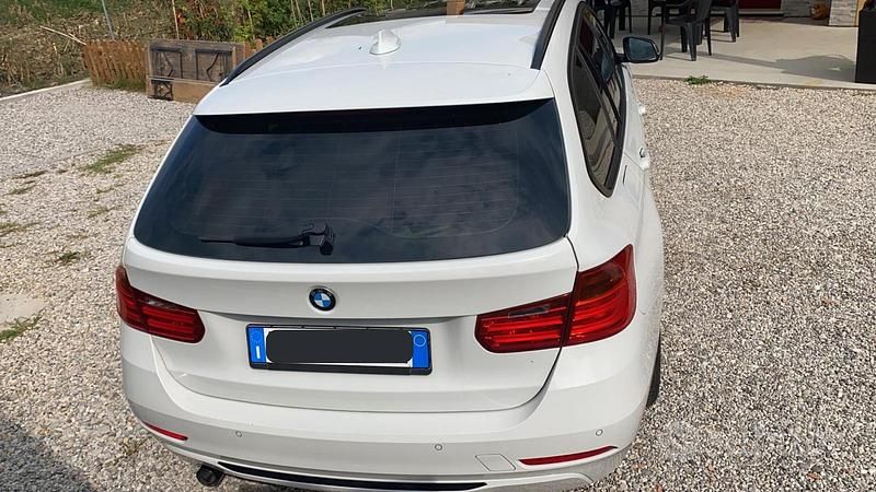Bianco Usata 2015 BMW 316 Sport Line Station wagon | 8500 € (Ottimo prezzo) - Immagine 1/4