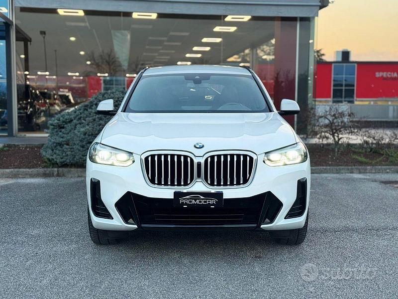 Usata BMW X3 M Sport 190 CV (139 kW) 2022 Bianco SUV