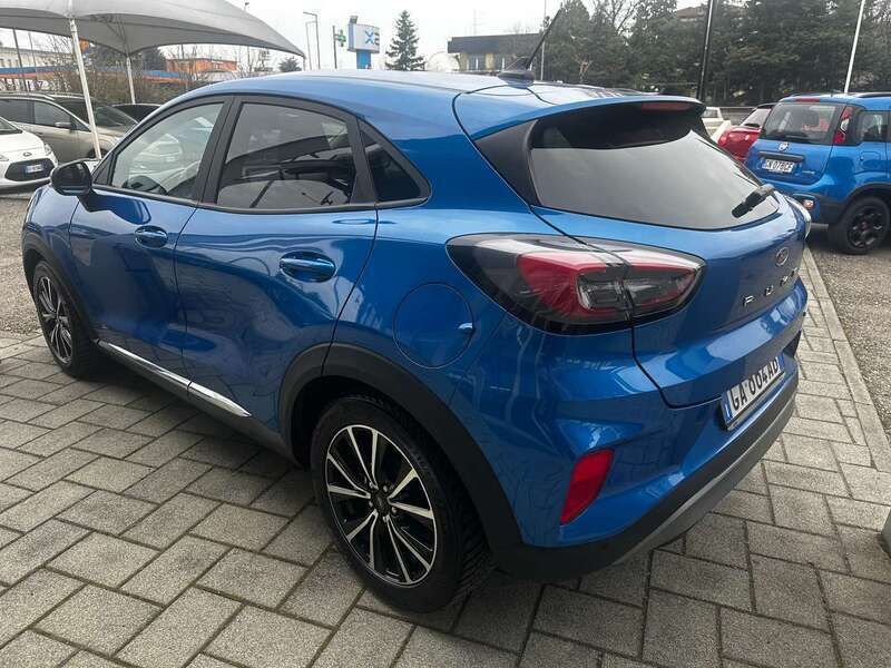 Usata Ford Puma Titanium S 125 CV (91 kW) 2021 Blu/azzurro SUV