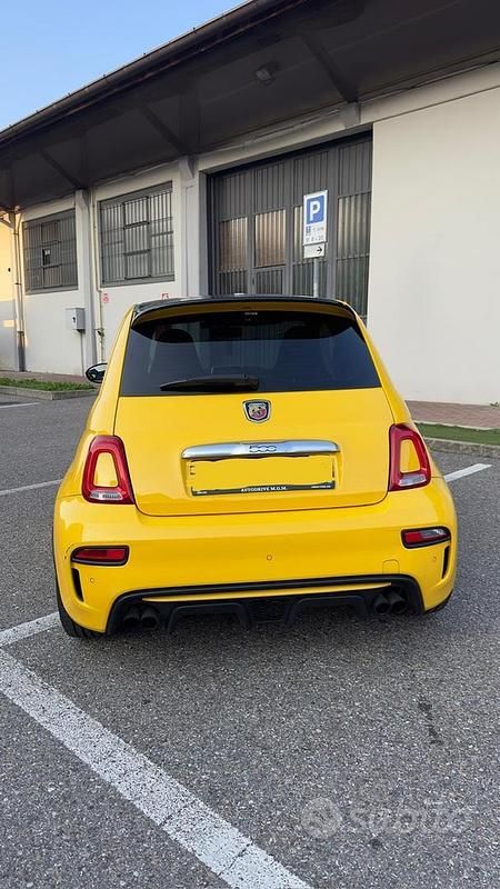 Usata Abarth 595 Pista 2018 Giallo Utilitaria