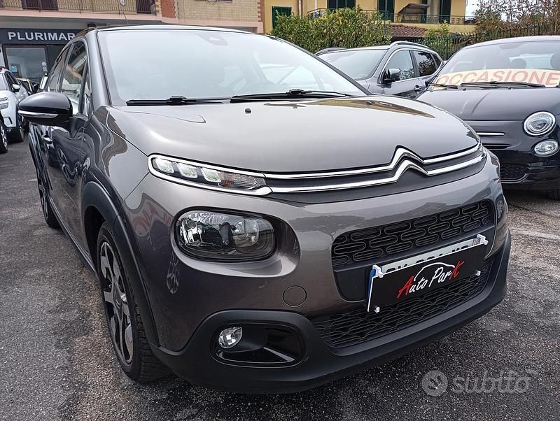 Usata Citroën C3 PureTech 110 CV (80 kW) 2019 Grigio Utilitaria