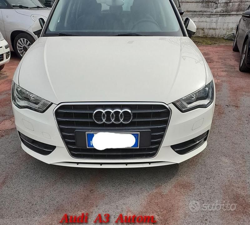 Usata Audi A3 Sport 2014 Bianco Berlina