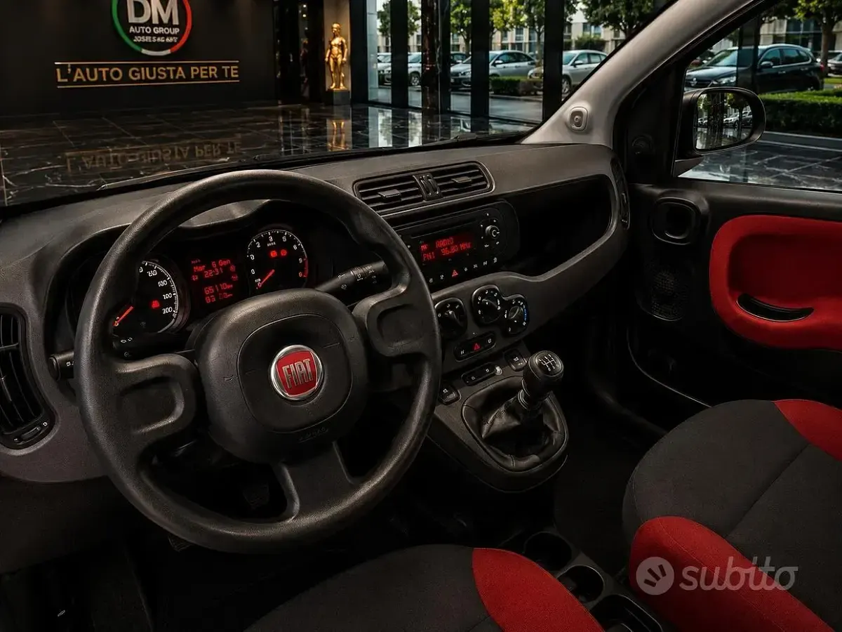 Usata Fiat Panda Easy 80 CV (58 kW) 2016 Bianco Utilitaria