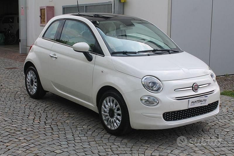 Usata Fiat 500 Lounge 69 CV (50 kW) 2019 Bianco Berlina