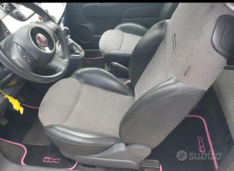 Usata Fiat 500 69 CV (50 kW) 2012 Bianco Cabrio