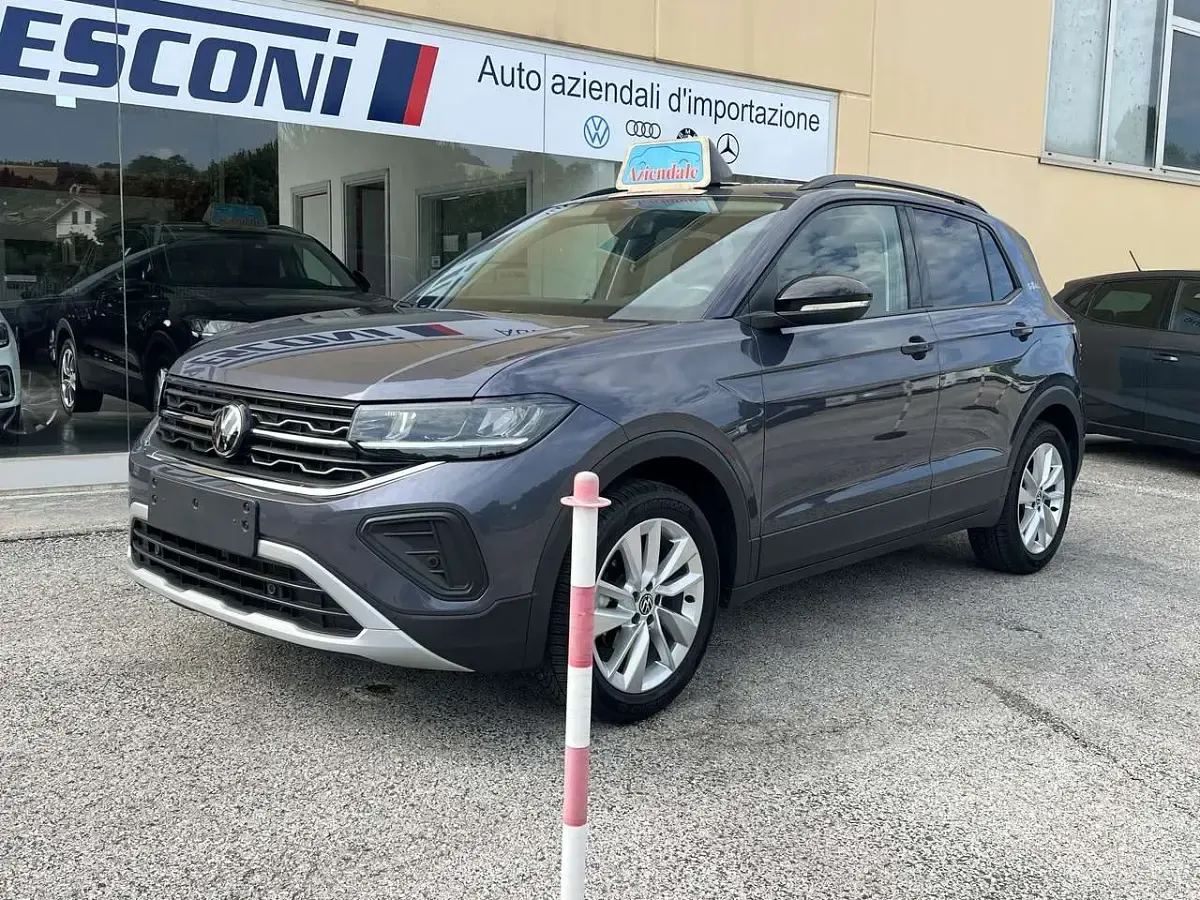 Usata VW T-Cross Goal 95 CV (69 kW) 2025 Grigio SUV