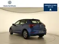 Usata VW Polo Life 95 CV (69 kW) 2025 Blu Utilitaria
