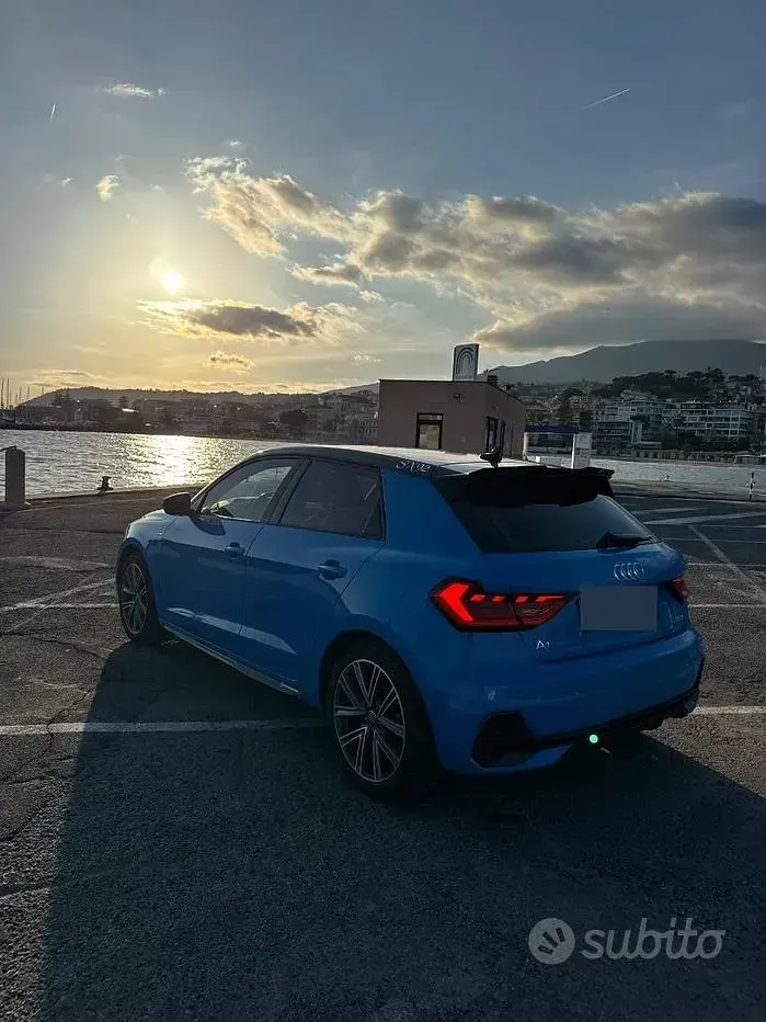 Usata Audi A1 S-Line 116 CV (85 kW) 2018 Blu Berlina