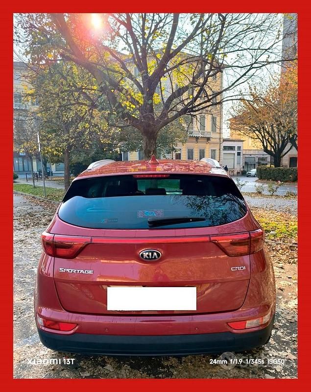 Usata Kia Sportage 115 CV (84 kW) 2017 Rosso SUV
