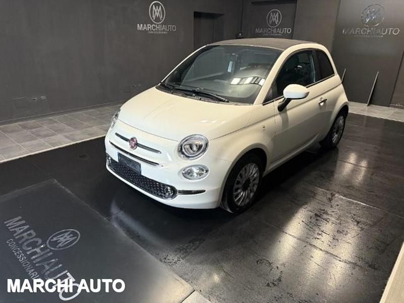 Bicolore bianco/nero Usata 2024 Fiat 500C Cabrio | 16.900 € (Cara) - Immagine 1/4