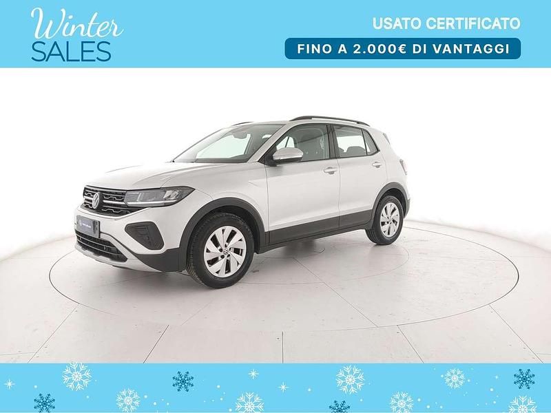 Reflex silver metallizzato Usata 2024 VW T-Cross Life SUV | 21.400 € (Buon prezzo) - Immagine 1/4