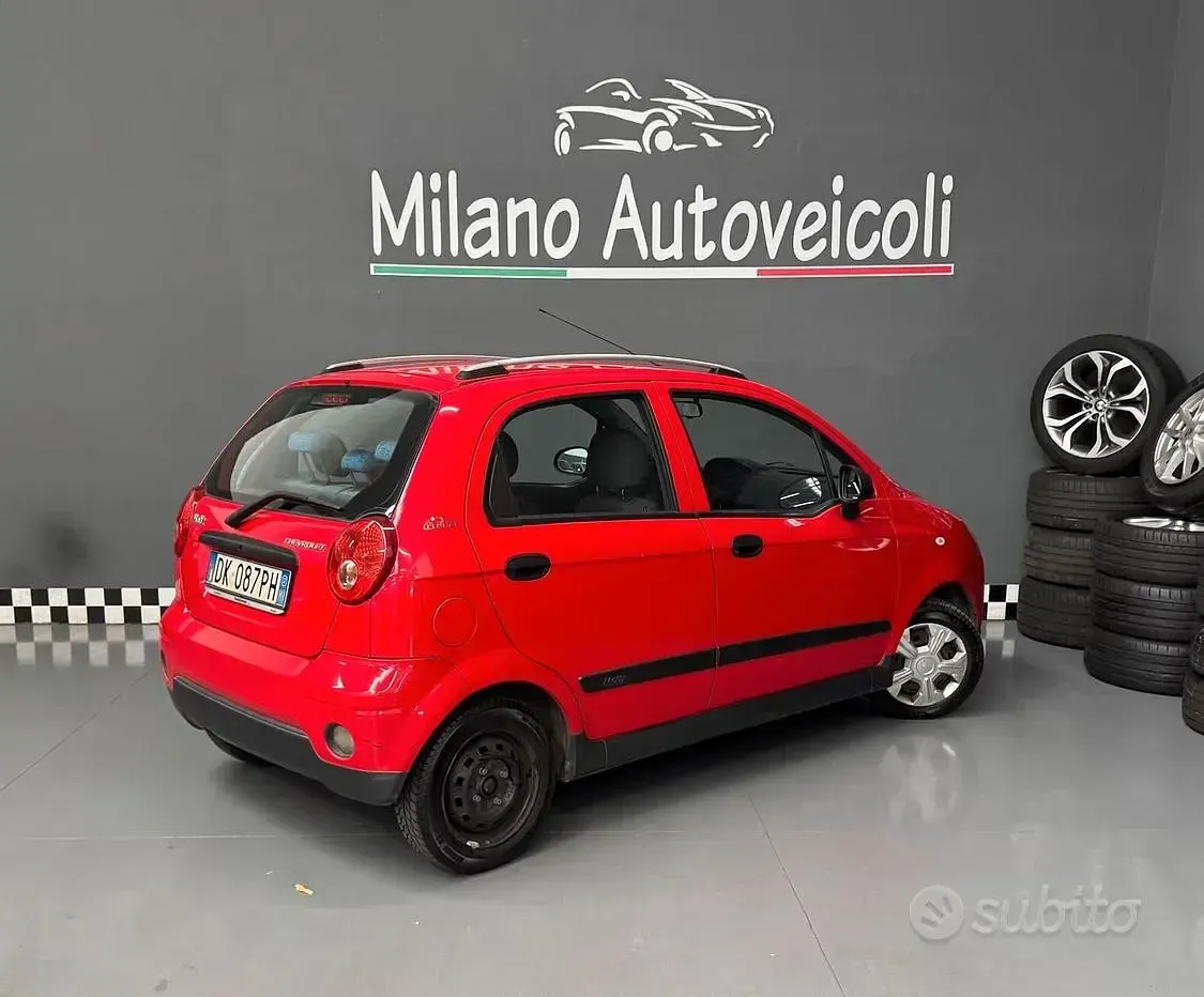 Usata Chevrolet Matiz SE 52 CV (38 kW) 2007 Rosso Utilitaria