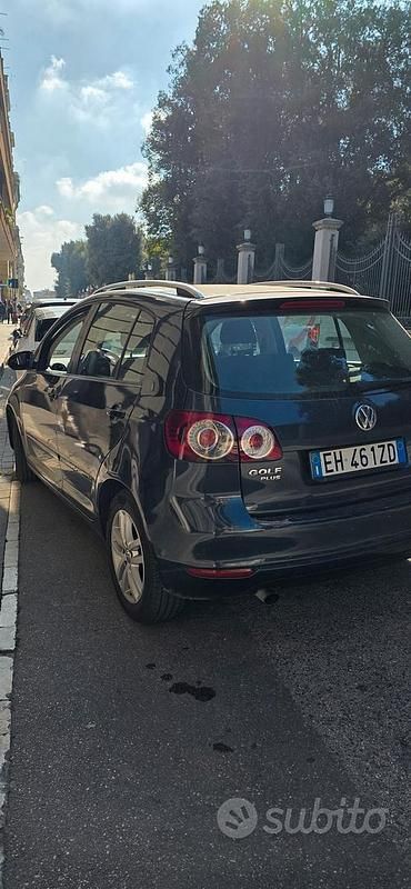 Usata VW Golf Plus Cross 105 CV (77 kW) 2011 Blu Monovolume