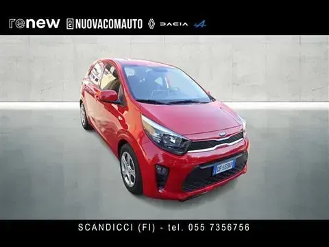 Usata Kia Picanto Urban 65 CV (47 kW) 2021 Rosso Utilitaria