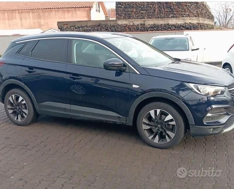 Usata Opel Grandland X 120 CV (88 kW) 2018 Blu SUV