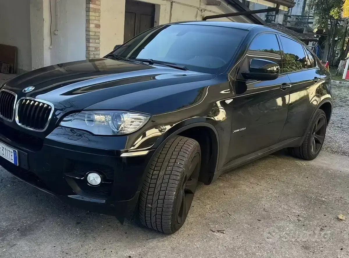 Usata BMW X6 Efficient Dynamics 286 CV (210 kW) 2008 Nero SUV