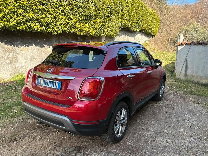 Usata Fiat 500X Opening Edition 140 CV (102 kW) 2015 Rosso SUV