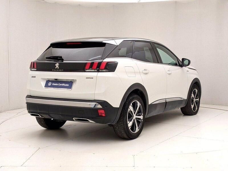 Usata Peugeot 3008 GT-line 120 CV (88 kW) 2017 Bianco SUV